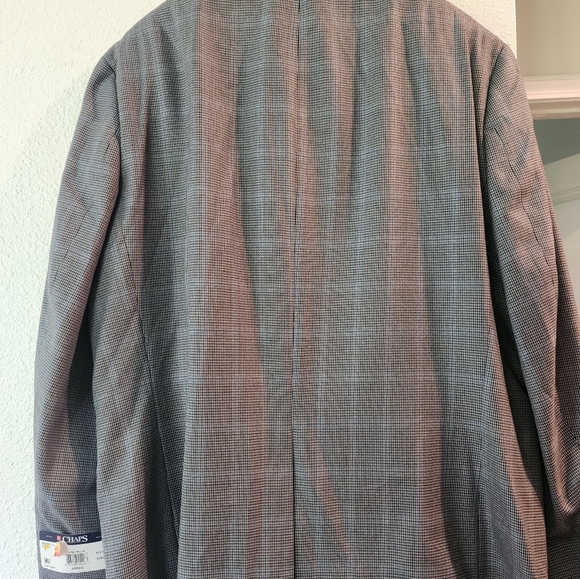 Chaps Gray Sport Coat with Classic Glen Check - Picture 10 of 10